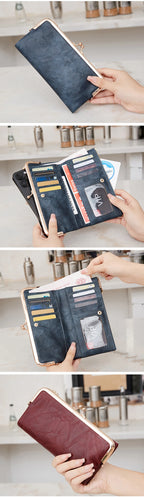 Vintage Kiss-Lock Women’s Wallet & Card Organizer