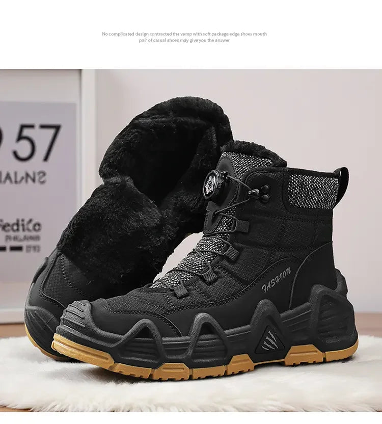 Men's Ultralight Tactical Desert Boots Outdoor Hiking Shoes Rugged Non-Slip Sole for Multi-Terrain Trekking Sport Activities