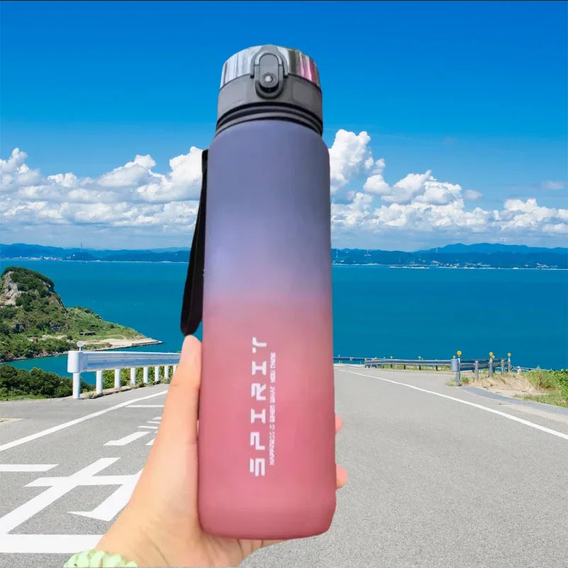 Leak-Resistant Gradient Sports Water Bottle