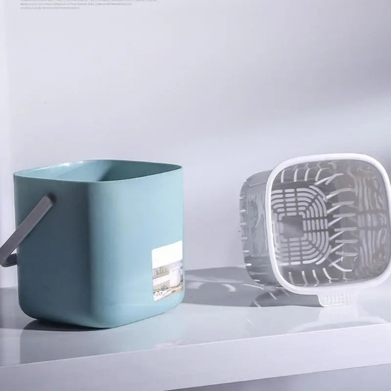 Kitchen Countertop Compost Bin with Lid Odor-Free