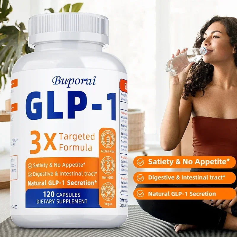 GLP-1 Supplement - Promote Metabolism, Enhance Intestinal Health, Control Appetite, Improve Immune Function, Anti-oxidation
