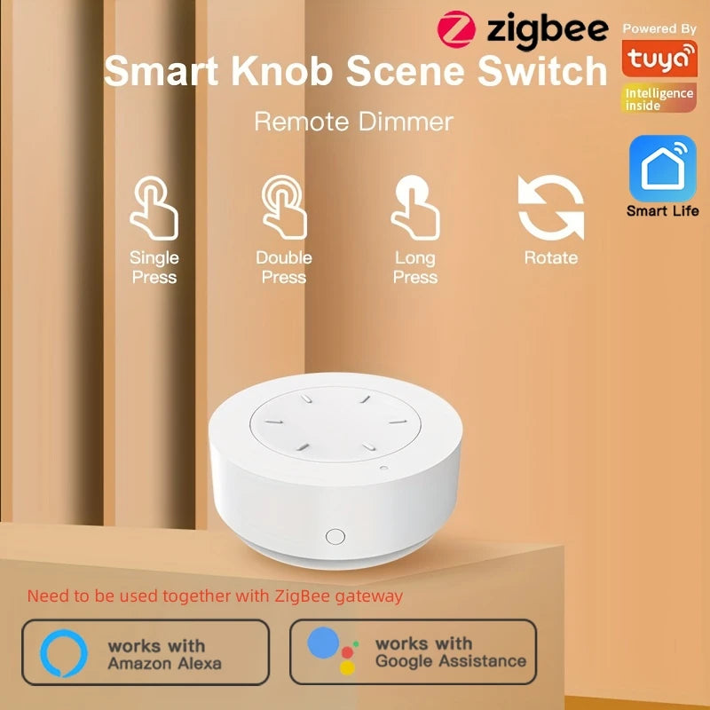 Tuya ZigBee Wireless Smart Home System Knob Switch