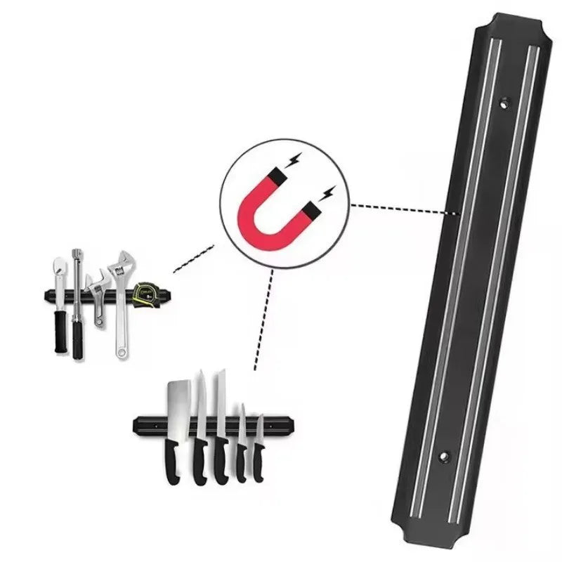 Powerful Magnetic Stainless Steel Magnetic Knife Block Wall-mounted Kitchen Magnet