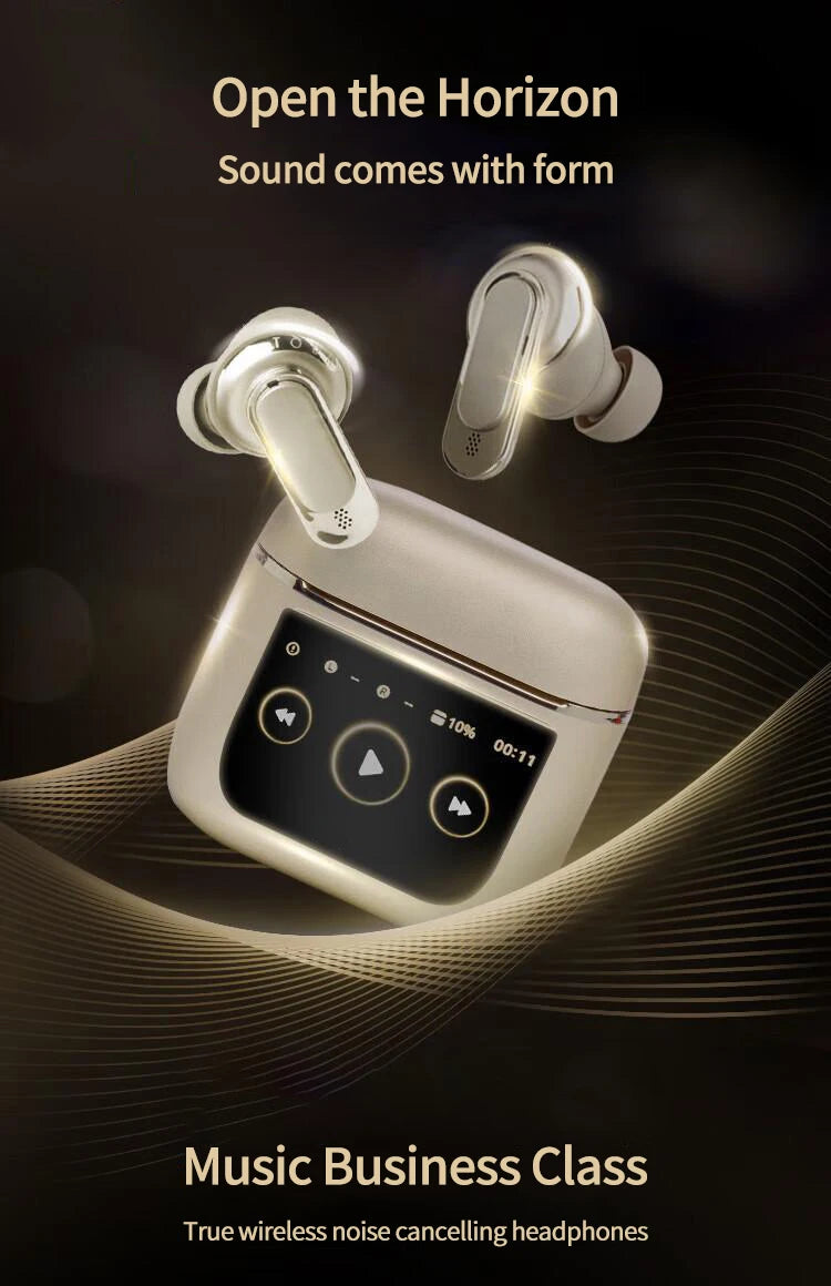 2025 New Design ANC+ENC TWS V8 In-Ear Headphones Noise Cancelling Wireless Earbud Gaming Compatible Smart Phone Computers Laptop