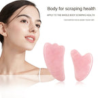 Jade Face Roller & Gua Sha Set