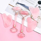 Jade Face Roller & Gua Sha Set
