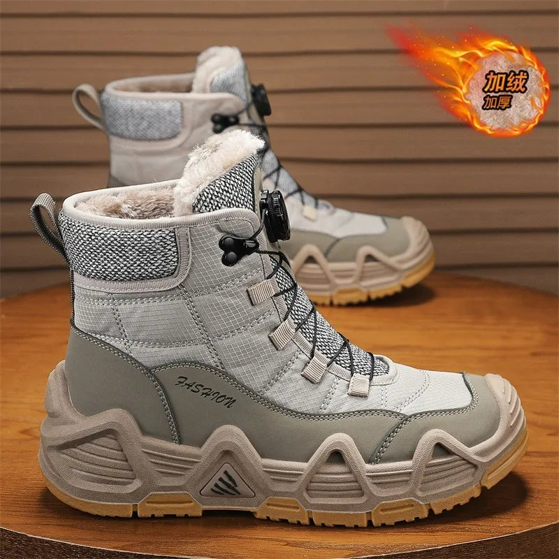 Men's Ultralight Tactical Desert Boots Outdoor Hiking Shoes Rugged Non-Slip Sole for Multi-Terrain Trekking Sport Activities