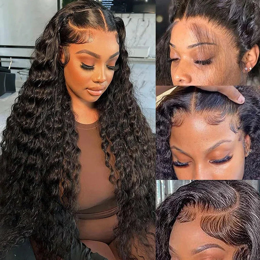 Burmese Curly Hair Bundles with Closure 4x4 13x4 Frontal Deep Wave Bundles Virgin Human Hair Vietnamese Raw Human Hair Extension