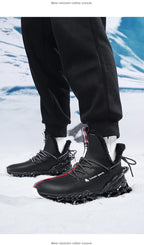 men boots 2024 New Winter Slippers Warm Men Shoes Waterproof Non-Slip Plush Sneakers Male tenis shoes Boots Men Sneakers Winter