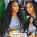 Burmese Curly Hair Bundles with Closure 4x4 13x4 Frontal Deep Wave Bundles Virgin Human Hair Vietnamese Raw Human Hair Extension