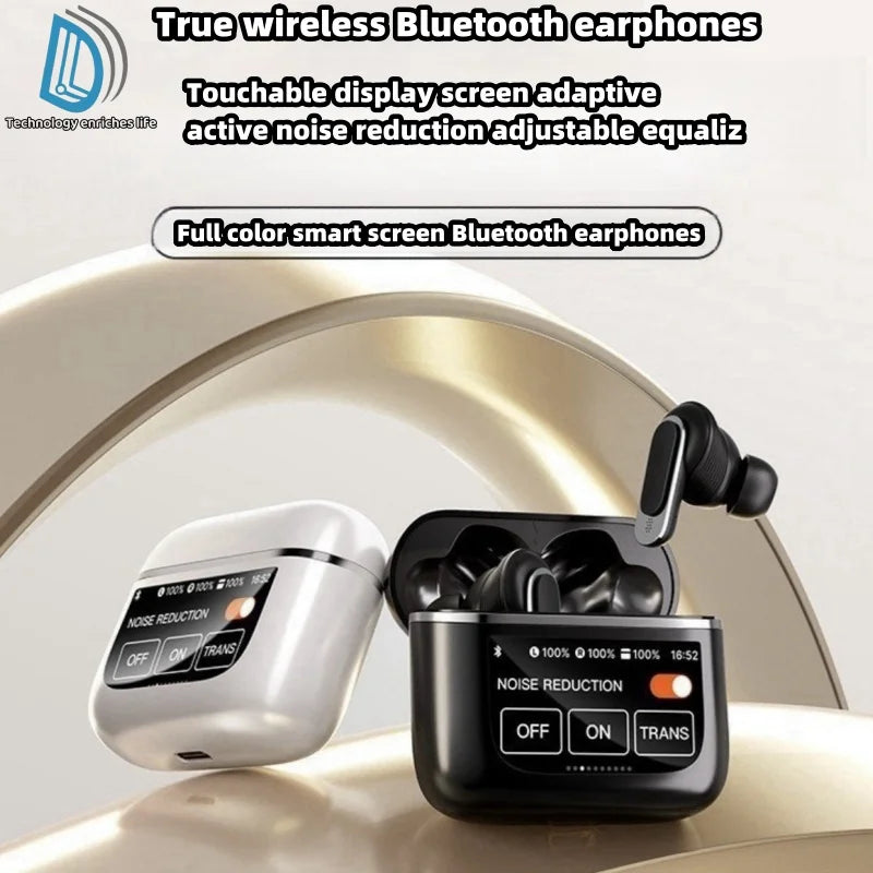 2025 New Design ANC+ENC TWS V8 In-Ear Headphones Noise Cancelling Wireless Earbud Gaming Compatible Smart Phone Computers Laptop