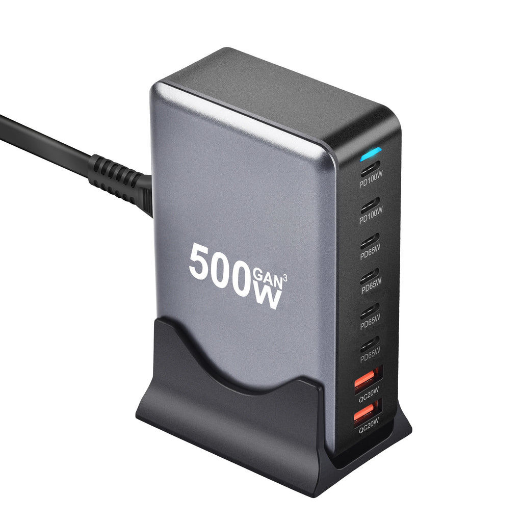 Fast GaN Charger 500W Desktop Mobile