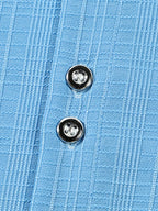Men’s Textured Short-Sleeve Button-Up Shirt