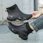 Winter Waterproof Fleece-Lined Rain Boots (Men & Women)