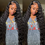 300 Density Loose Deep Wave 13x6 Hd Lace Front Human Hair Wig For Women Brazilian Curly Glueless Wigs On Clearance Sale 30 inch