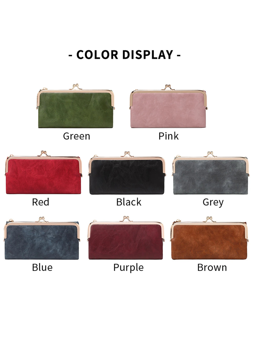 Vintage Kiss-Lock Women’s Wallet & Card Organizer