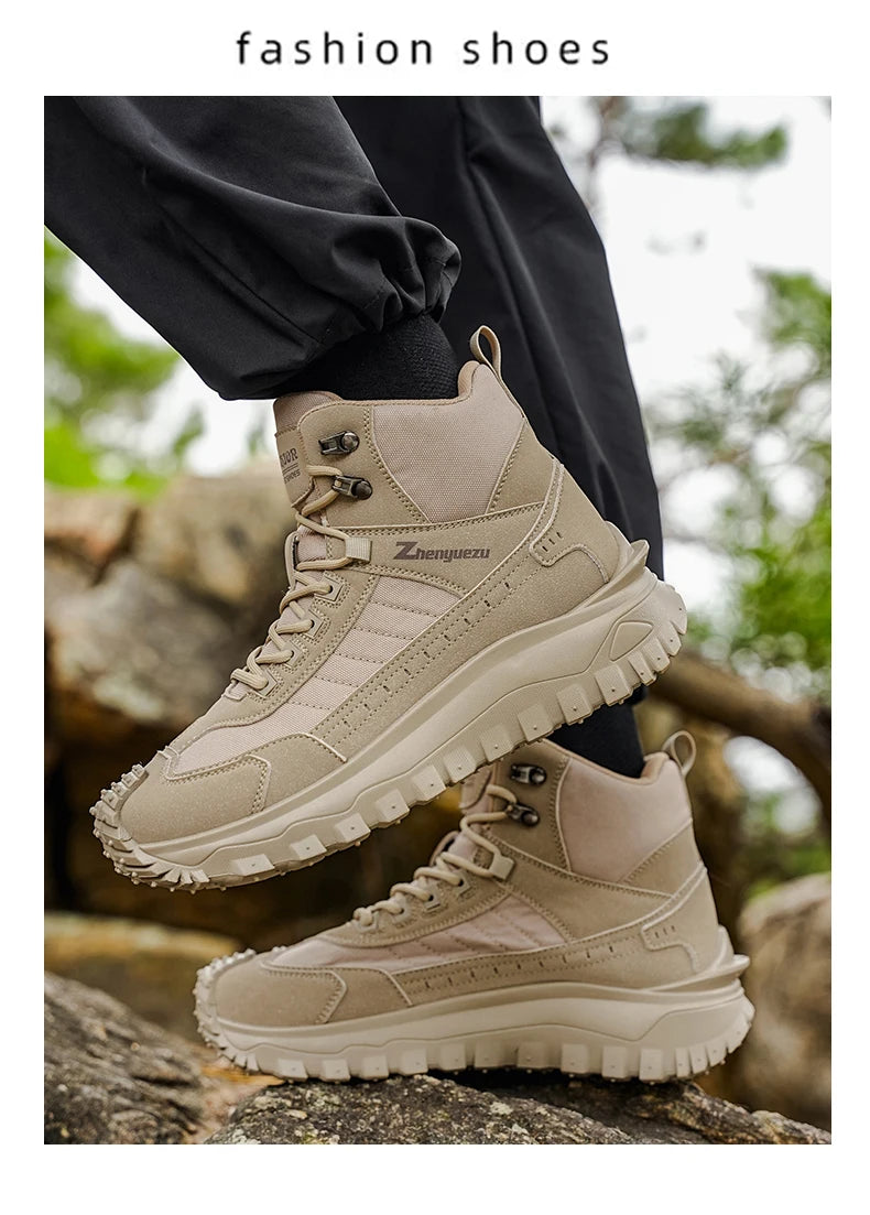 Men’s Autumn/Winter High-Top Boots
