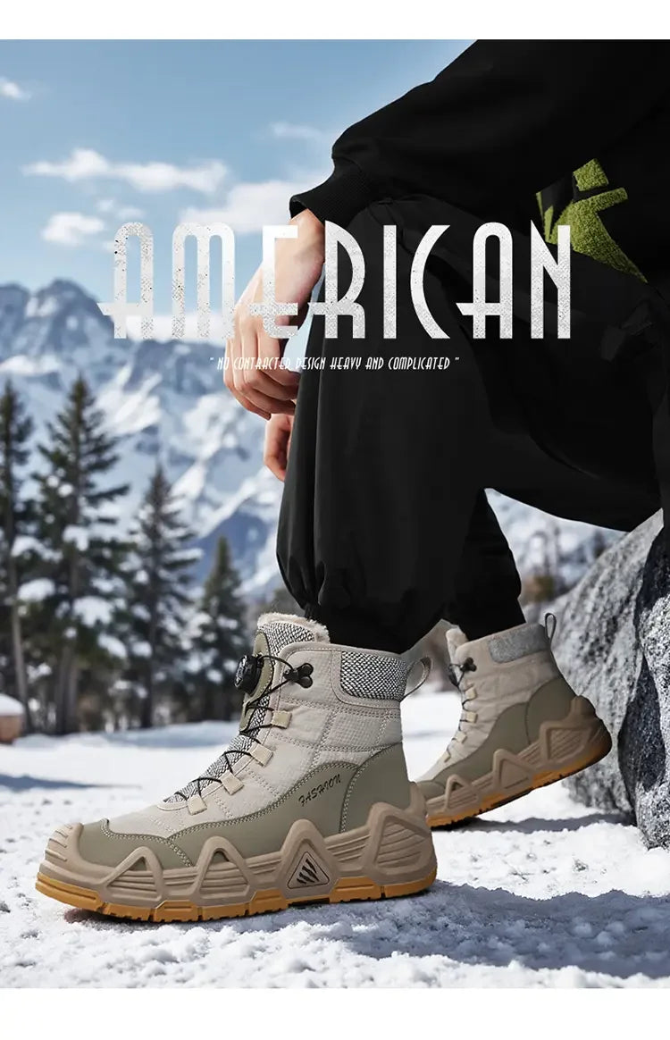 Men's Ultralight Tactical Desert Boots Outdoor Hiking Shoes Rugged Non-Slip Sole for Multi-Terrain Trekking Sport Activities