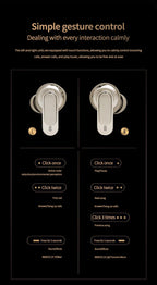 2025 New Design ANC+ENC TWS V8 In-Ear Headphones Noise Cancelling Wireless Earbud Gaming Compatible Smart Phone Computers Laptop