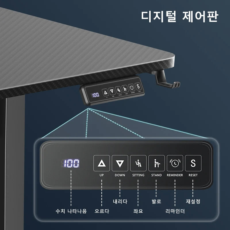 Rise & Work Smart - Electric/Motorized Workstation