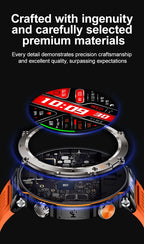 LIGE New Waterproof Smart Watch 600mAh Outdoor Riding Smart Clock Compass Heart Rate Flashlight Bluetooth Call Sports Smartwatch