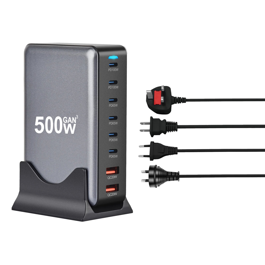 Fast GaN Charger 500W Desktop Mobile