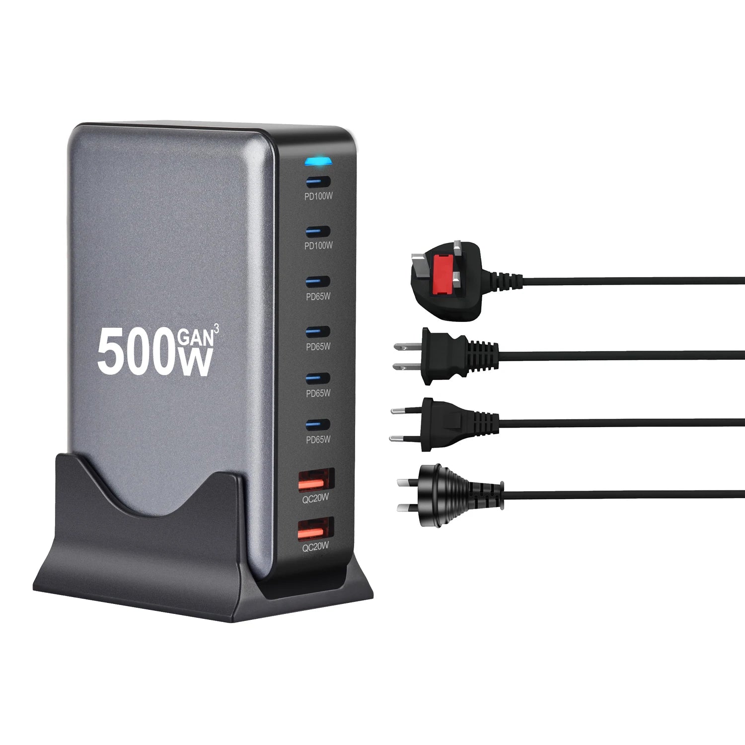 Fast GaN Charger 500W Desktop Mobile