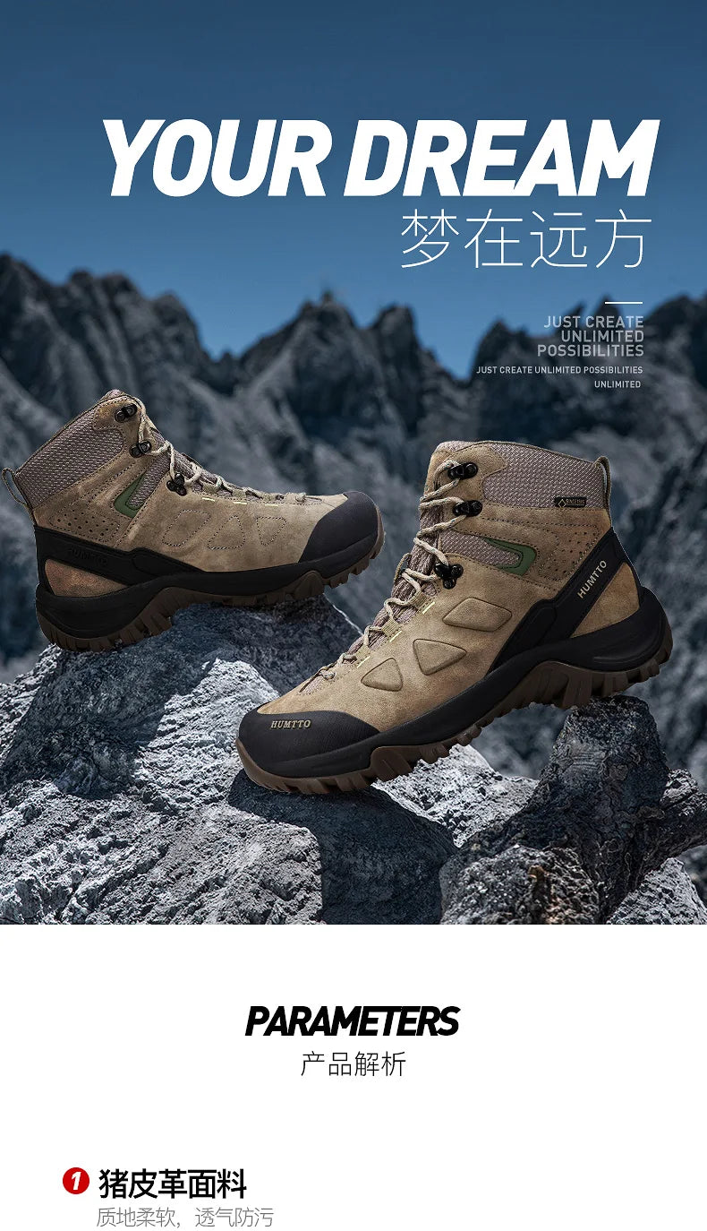 HUMTTO Men’s Outdoor Hunting & Hiking Boots