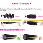 28 30 32 Inches Deep Wave Bundles With Frontal 13x4 HD Lace Brazilian Remy Hair Bundles for Black Women Lace Closure With Bundle