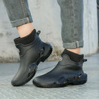 Winter Waterproof Fleece-Lined Rain Boots (Men & Women)