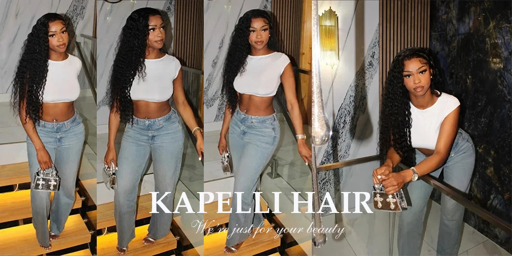Burmese Curly Hair Bundles with Closure 4x4 13x4 Frontal Deep Wave Bundles Virgin Human Hair Vietnamese Raw Human Hair Extension