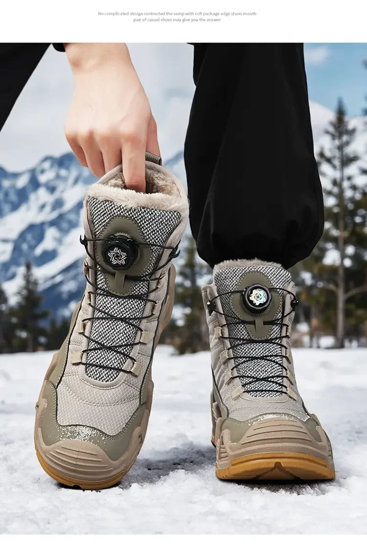 Men's Ultralight Tactical Desert Boots Outdoor Hiking Shoes Rugged Non-Slip Sole for Multi-Terrain Trekking Sport Activities