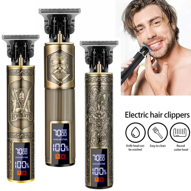 Cordless Hair Clipper Kit with Guide Combs