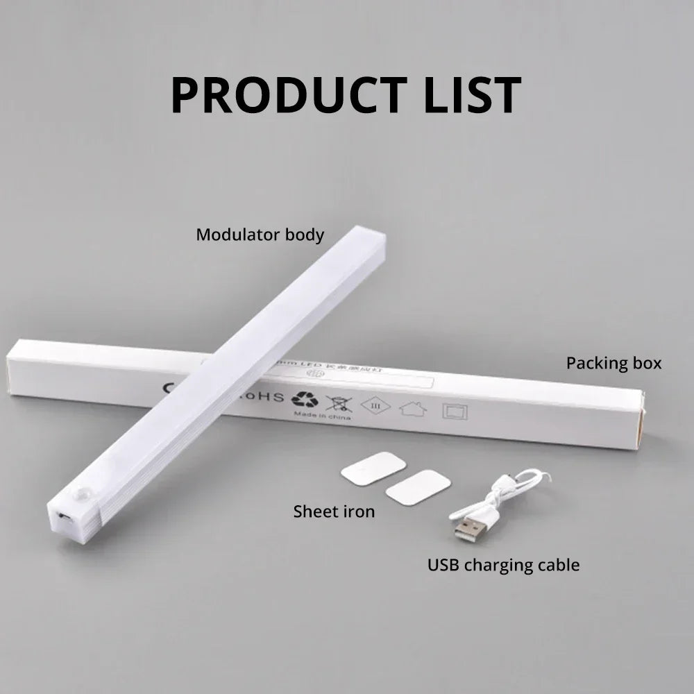 Rechargeable Motion Sensor LED Cabinet Light – Magnetic
