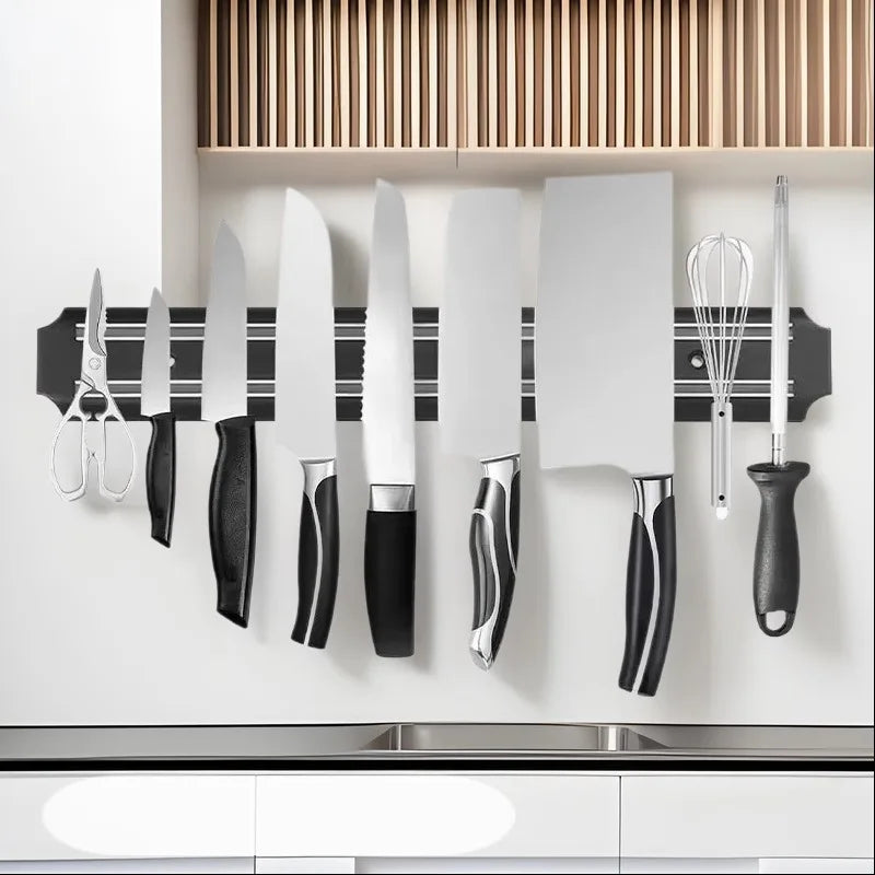 Powerful Magnetic Stainless Steel Magnetic Knife Block Wall-mounted Kitchen Magnet