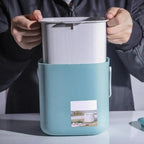 Kitchen Countertop Compost Bin with Lid Odor-Free