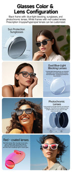 New 800W Camera AI Glasses Men Color-Changing Smart Translation Glasses Photo Video Recording Waterproof Call Smart Sunglasses