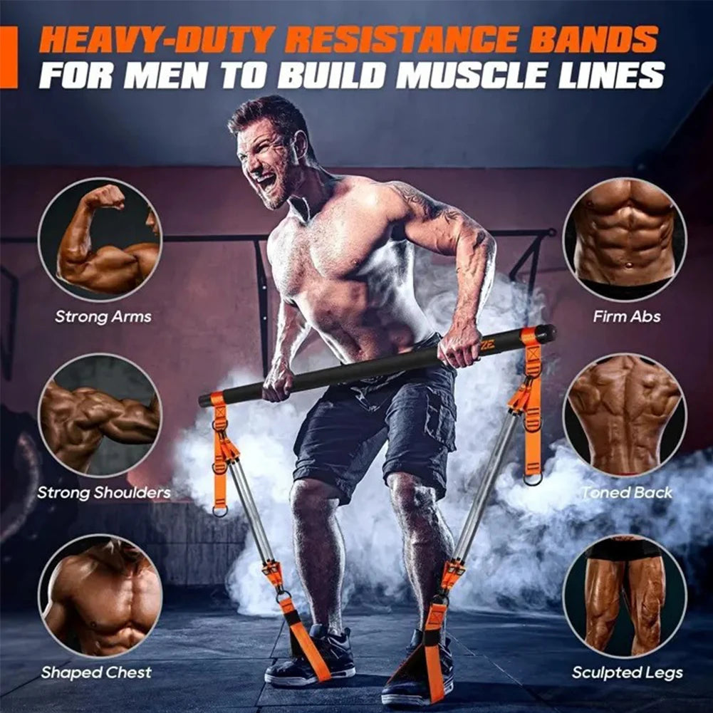 Pilates Bar Kit W/ Resistance Bands