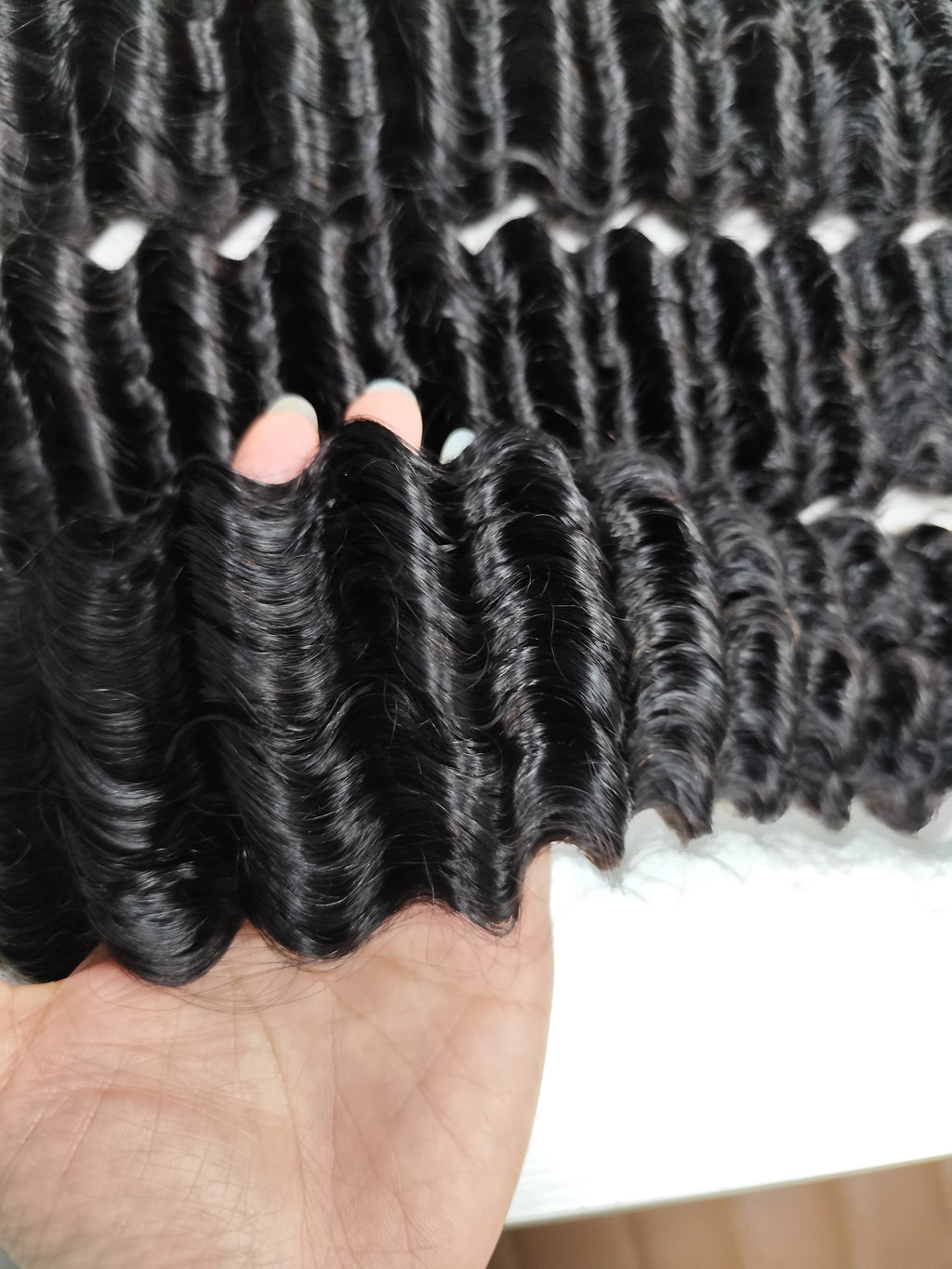 Burmese Curly Hair Bundles with Closure 4x4 13x4 Frontal Deep Wave Bundles Virgin Human Hair Vietnamese Raw Human Hair Extension