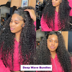 Burmese Curly Hair Bundles with Closure 4x4 13x4 Frontal Deep Wave Bundles Virgin Human Hair Vietnamese Raw Human Hair Extension