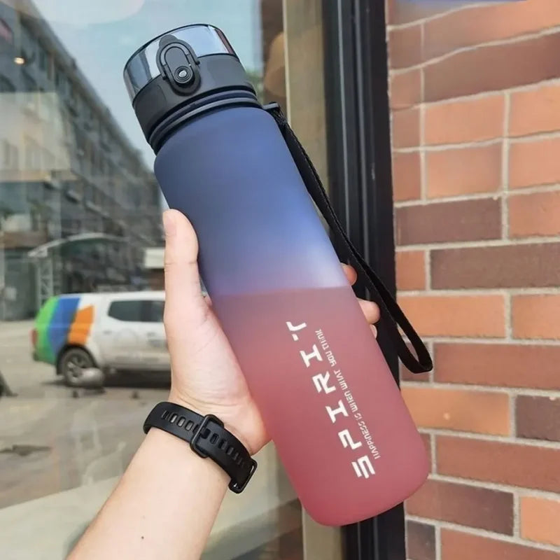 Leak-Resistant Gradient Sports Water Bottle
