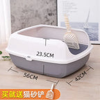Fully Enclosed Cat Litter Box