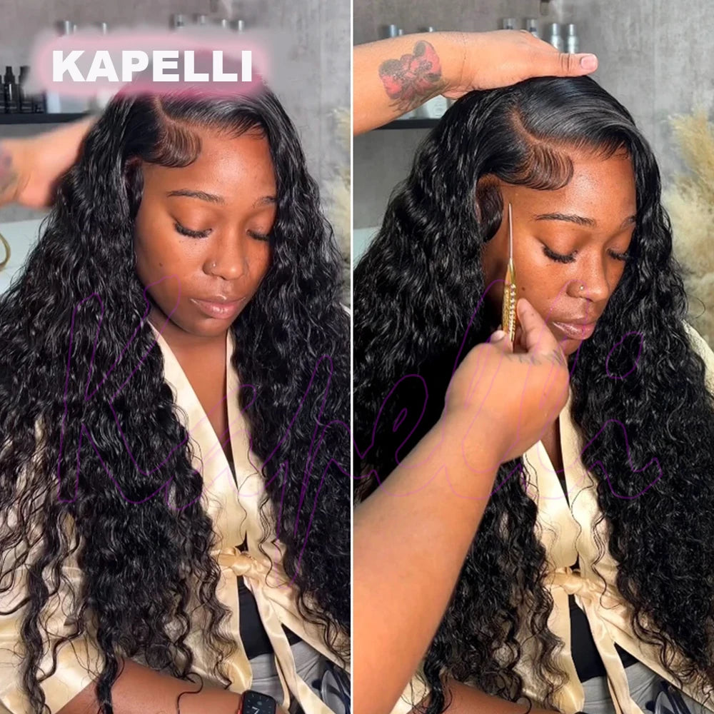 Burmese Curly Hair Bundles with Closure 4x4 13x4 Frontal Deep Wave Bundles Virgin Human Hair Vietnamese Raw Human Hair Extension