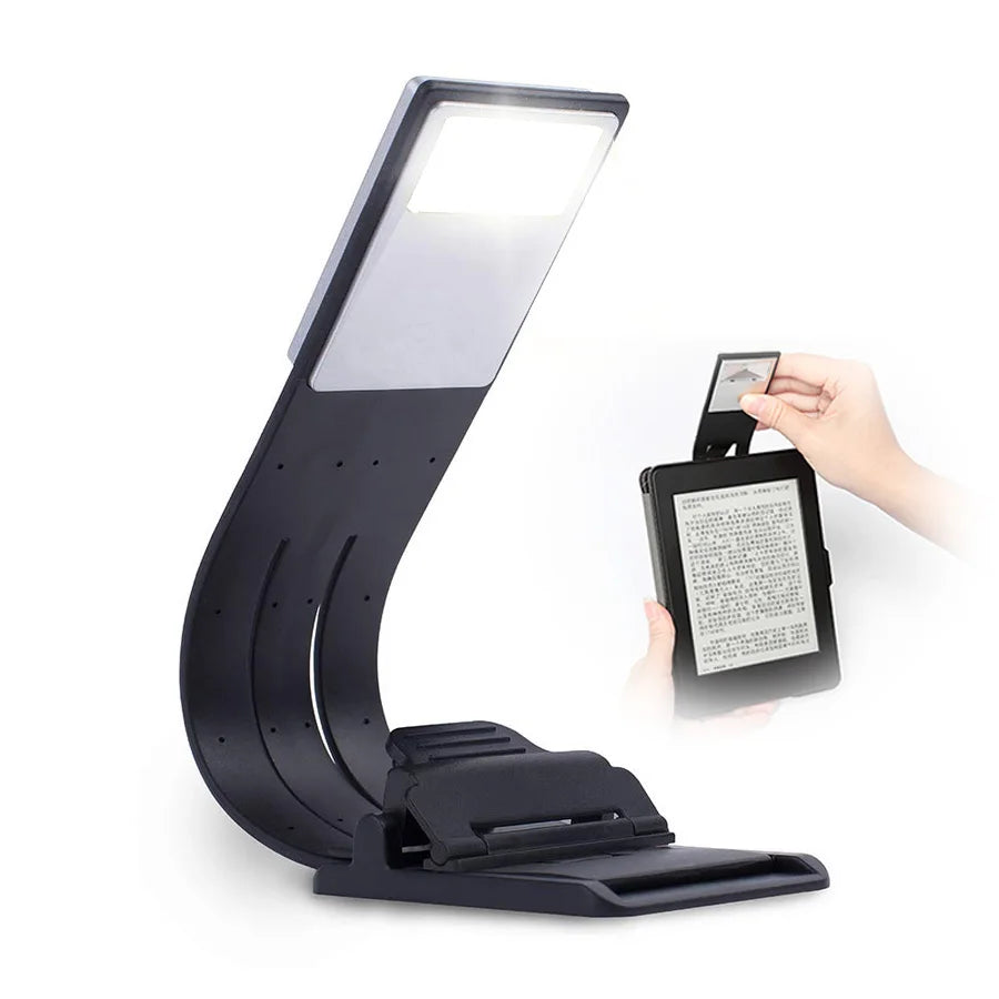 USB-C Rechargeable Clip-On Reading Light – Adjustable Brightness
