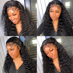 Burmese Curly Hair Bundles with Closure 4x4 13x4 Frontal Deep Wave Bundles Virgin Human Hair Vietnamese Raw Human Hair Extension