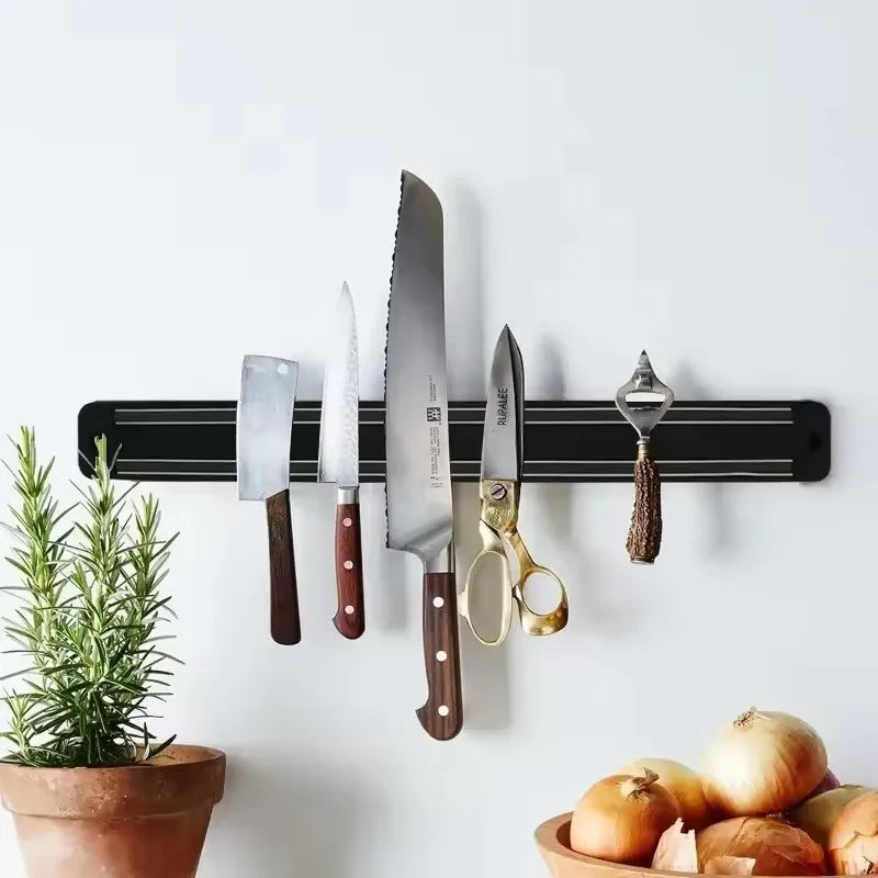 Powerful Magnetic Stainless Steel Magnetic Knife Block Wall-mounted Kitchen Magnet