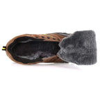 Men’s Warm Fleece-Lined Outdoor Ankle Boots