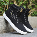 Men’s High-Top Casual Sneakers – Lace-Up Everyday Shoes