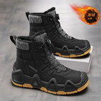 Men's Ultralight Tactical Desert Boots Outdoor Hiking Shoes Rugged Non-Slip Sole for Multi-Terrain Trekking Sport Activities