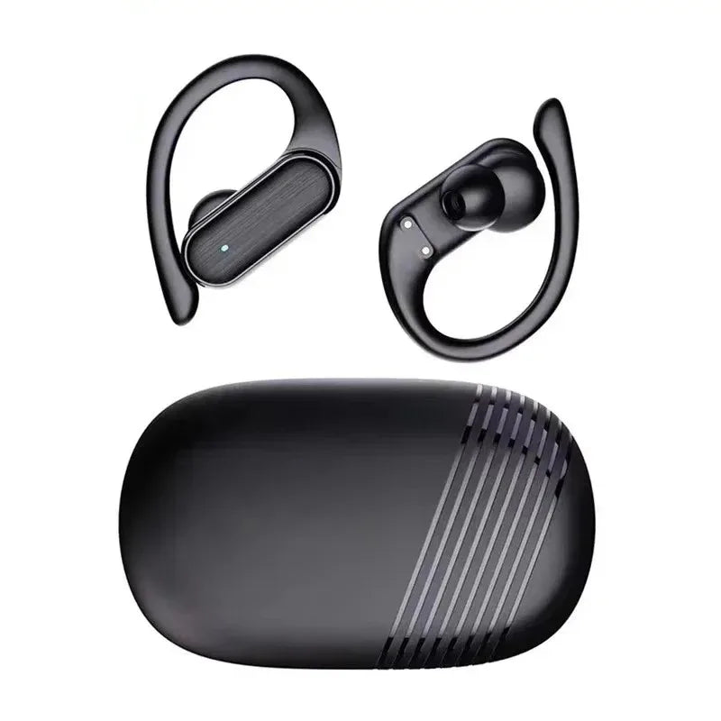 Open-Ear Bluetooth Earbuds with Charging Case
